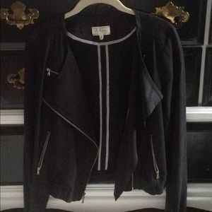 Lou & Grey Moto Knit Jacket